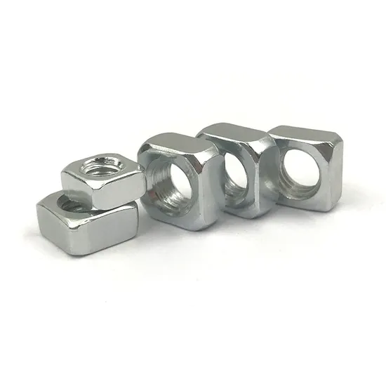 Hex Serrated Flange Dome Cap Nut Insert Square Cage Lock Heavy Coupling Hex Nuts Stainless Steel Weld Hex Flange Nut