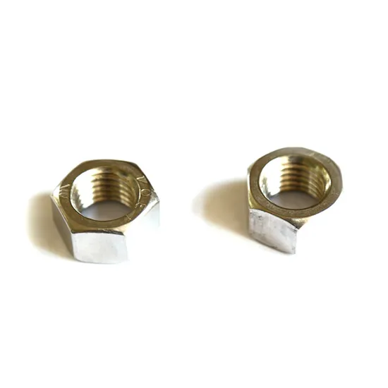 Acero inoxidable 304 316 DIN934 DIN555 ISO4032 BS916 ANSI/ASME B18.2.4 Tuercas Tuercas hexagonales M3-M36